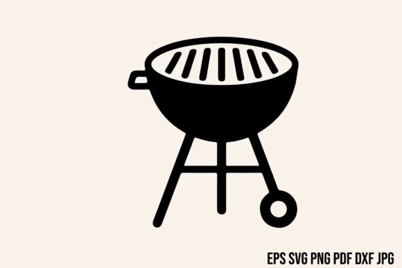 Barbecue Silhouette Clipart Vector Review
