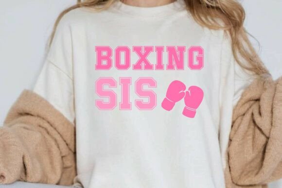 Boxing Sis SVG PNG T-shirt Sublimation Review