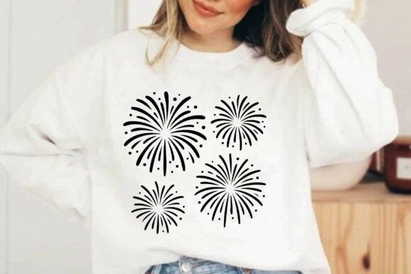 Fireworks Silhouette Vector Clipart Review