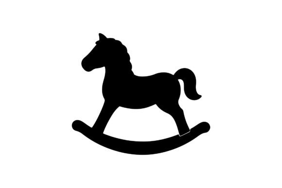 Free Rocking Horse Silhouette
