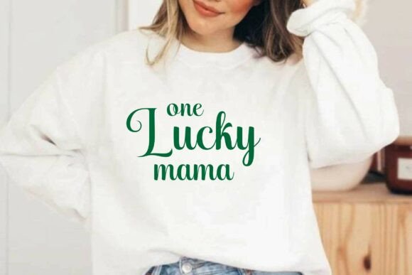 One Lucky Mama Svg T-shirt Sublimation Review