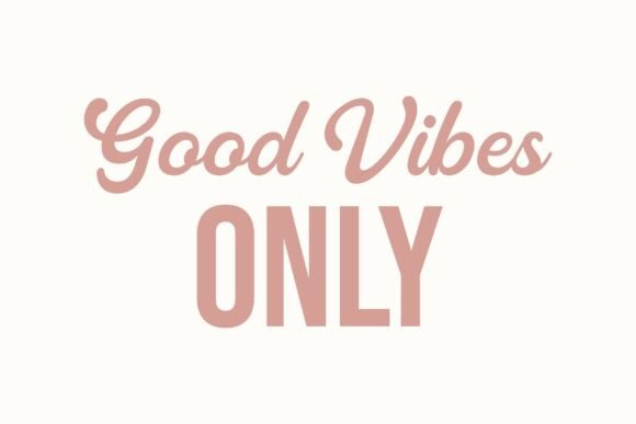 Retro Good Vibes Only Embroidery Review