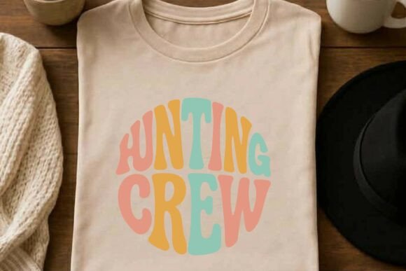 Retro Hunting Crew SVG T-Shirt Design Review