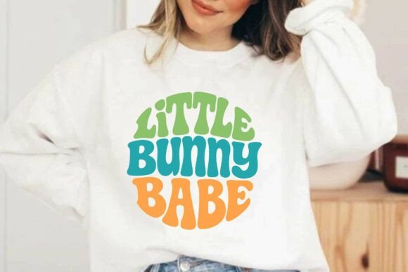 Retro Little Bunny Babe SVG PNG T-shirt Review